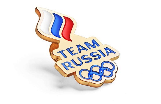 Badge "Team Russia"